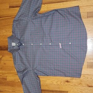 Brooks Brothers XL non-iron stretch 96%cotton 4%spandex regular fit button-down.